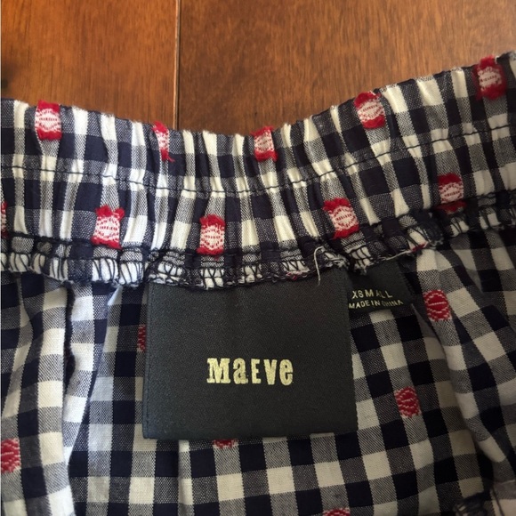 Anthropologie Black and White Patterned Midi Skirt - Picture 7 of 10